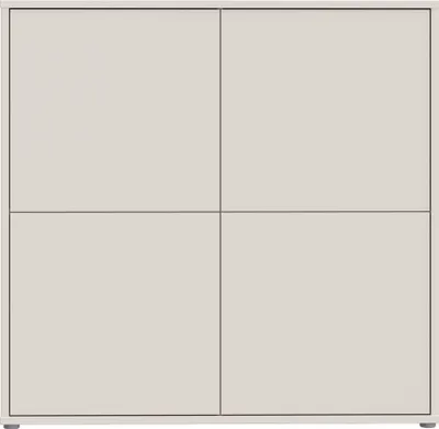 Produktbild von Highboard >ALICE SPRINGS< in Sand - 124,5x121,5x34,9cm (BxHxT)
