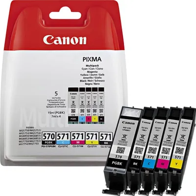 Obrázok produktu pre Canon PGI-570/CLI-571 PGBK/BK/C/M/Y Multi Pack