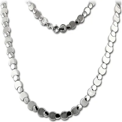 Image de SilberDream Collier 44,5cm 925 Bijoux en argent sterling Circles argent SDK474J