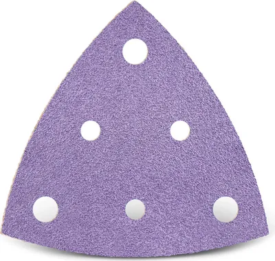 Produktbild von MENZER Purple HD Klett-Schleifblätter, 82 mm, 6-Loch, f. Deltaschleifer, Keramik-Mix (50 Stk.) K240