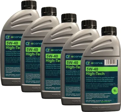 Produktbild von Motoröl Multipack 5x1 Liter 5W-40 A3/B4 SN ECANIS High-Tech synthetisch für PKW