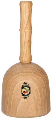 Produktbild von Kirschen 3500080 Bildhauerklüpfel, 80 mm Kopf aus Buche, Stiel aus Esche