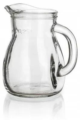 Produktbild von Bormioli Bistro Glas-Krug 0,25l für Säfte und Limonaden