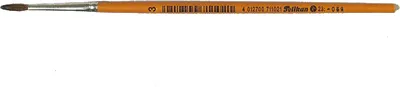 Produktbild von Pelikan Haarpinsel Sorte 23 Gr. 3 stumpfer Holzstiel