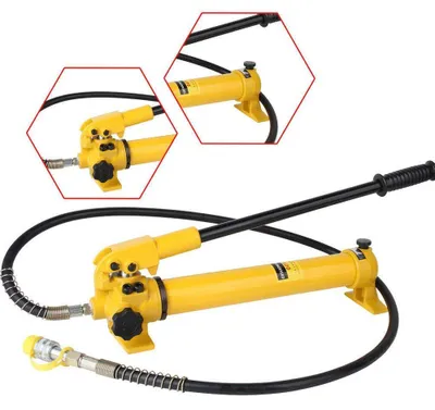 Productafbeelding van Hydraulische handpomp 700 Bar voor 4- en 10 ton cilinders