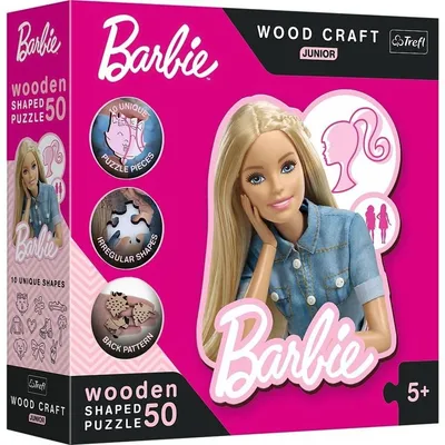 Image de Puzzle en bois Barbie - version junior
