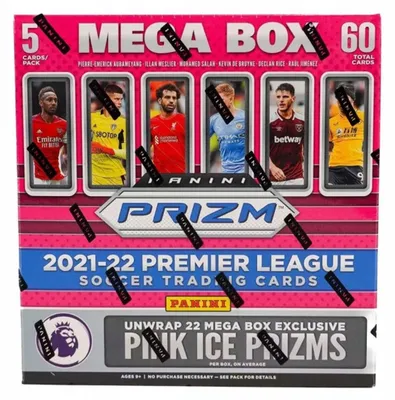 Image de Panini Prizm Premier League 2021/22 Collectible Cards MEGA BOX COLLECTION