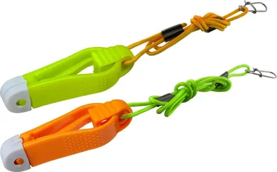 Produktbild von Jenzi Release-Clip für Planerboard und Downrigger 6cm 2Stk. mit Schnur