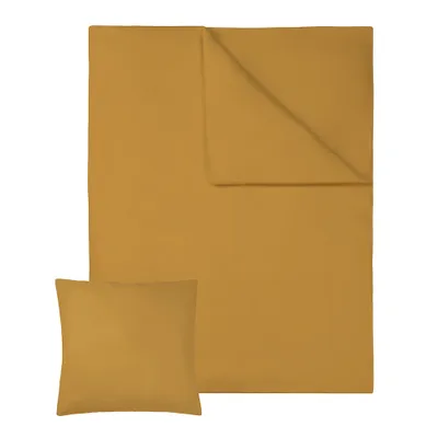Produktbild von Bettwäsche-Set Baumwolle hautfreundlich 135 x 200 cm 2-teilig