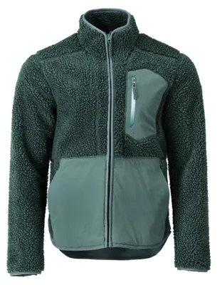 Image de Veste de travail fourrure zippé MASCOT Customized - 22303-682-Vert-XS