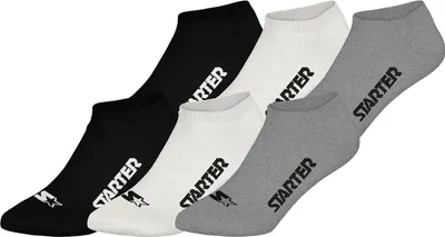 Produktbild von Starter Uni Basicsocken Sneaker 6-Pack MGR/WHT/BLK - Größe 35-38