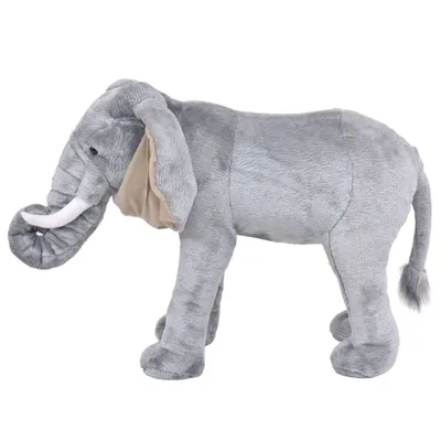 Immagine prodotto di Elefante in Peluche in Piedi Grigio XXL