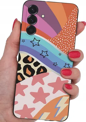 Immagine prodotto di ETUI per Samsung A56 5G | PATTERNS | SILICONE MATT CASE + 9H GLASS