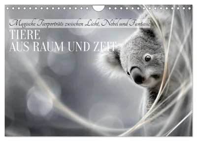 Produktbild von Tiere aus Traum und Zeit (Wandkalender 2027 DIN A4 quer), CALVENDO Monatskalender