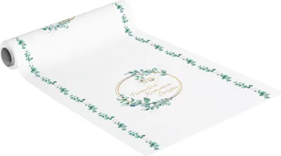 Zdjęcie produktu dla Papierowy bieżnik na stół z motywem komunijnym, 5 m