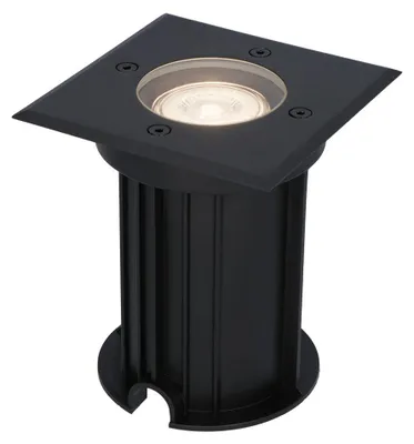 Produktbild von hoftronic LED Bodeneinbaustrahler 4W 345lm 4000K GU10 Schwarz IP67