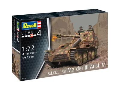 Obrázek produktu pro Revell Sd.Kfz. 138 Marder III Ausf. M 1:72