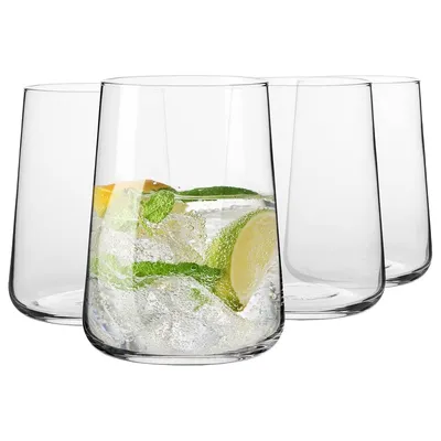 Produktbild von KROSNO Infinity Wassergläser, 4er-Set, 490 ml