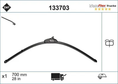 Produktbild von SWF VisioFlex Trucks Scheibenwischer Vorne für SCANIA P,G,R,T - series 700mm