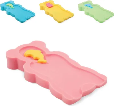 Image de Lorelli Baby Tapis de bain Maxi, éponge, mousse PU, divers motifs roses