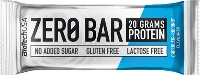 Produktbild von BioTech Zero Bar 50 g chocolate coconut