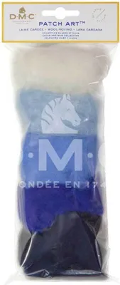 Produktbild von Auslaufmodell DMC Packet Filzwolle 5 farbig - Patch Art 470C