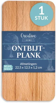 Produktbild von Holzschneidebrett geölt 22,5x12,5cm Buche Holz