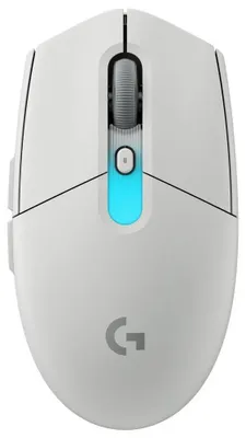 Produktbild von Logitech G G305 X SUPERLIGHT, Rechts, Optisch, RF Wireless + Bluetooth, 44000 DPI, Weiß
