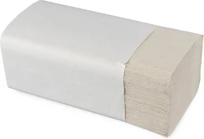 Produktbild von Papierhandtücher Quicky- 1-lagig - natur - V - Falz - 5000 Falthandtücher