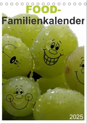 Produktbild von FOOD -Familienkalender (Tischkalender 2025 DIN A5 hoch), CALVENDO Monatskalender