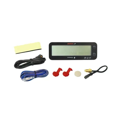 Image de KOSO Pro-1 LCD-Multifunktions-Drehzahlmesser schwarz (en anglais)