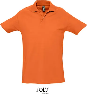 Zdjęcie produktu dla SOLs 11362 | Męska koszulka polo Spring II - Kolor: Pomarańczowy - Rozmiar: XL