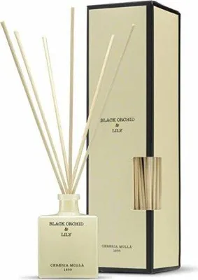 Produktbild von Cereria Molla 1899 Home Diffusor Schwarze Orchidee & Lilie 100ml
