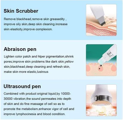 Image de Appareil professionnel pour le visage avec hydrodermabrasion - appareil de soins de la peau 7-en-1 - 350 W