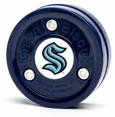 Image de Biscuit vert Nhl Seattle Kracken Eishockey-puck Taille unique