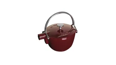 Produktbild von Staub Guss Teekanne/Wasserkessel, rund Grenadine 16,5 cm