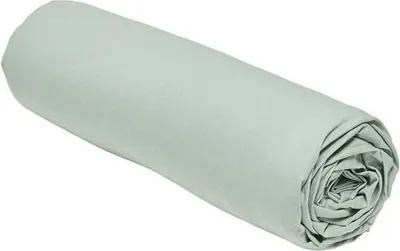 Image de Drap Housse TODAY Essential, 90 x 190 cm, 1 Personne, 100% Coton Uni, Celadon