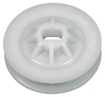 Produktbild von easyPART passend für 125865410/0 Electrolux AEG 125865410 1258654100 Rolle Riemenrolle Laufrolle Spannrolle Riemenspannrolle Riemenscheibe f. Motor hinten Ø 45mm Wäschetrockner