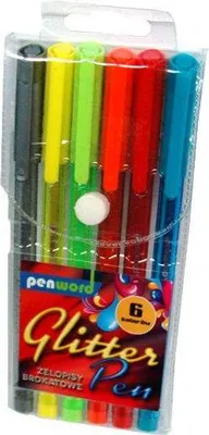 Produktbild von Gelstifter Glitter 6kol