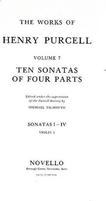 Produktbild von 10 Sonatas of 4 Partsfor 2 violins, bass and Bc