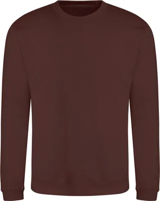Immagine prodotto di AWDis Just Hoods AWDis Felpa unisex Rundhals Uni (280 GSM) PC2103 (XS) (Schoko-Karamell Brownie)