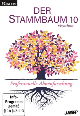 Produktbild von Der Stammbaum 10 PREMIUM Dauerlizenz - Prof. Ahnenforschung - Deutsch (Lizenz per Email)