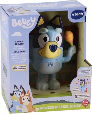 Image de Bluey jouet interactif VTech Beweeg & Speel Bluey jouet éducatif
