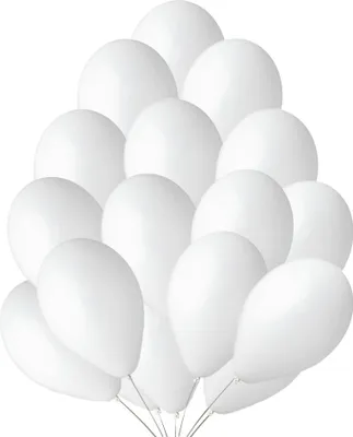 Immagine prodotto di G110 Palloncini pastello 12 - bianco 01/ 25 pezzi