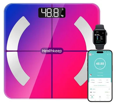 Produktbild von Personenwaage, Körperfett und Muskelmasse, Fitdays App, für Fitness