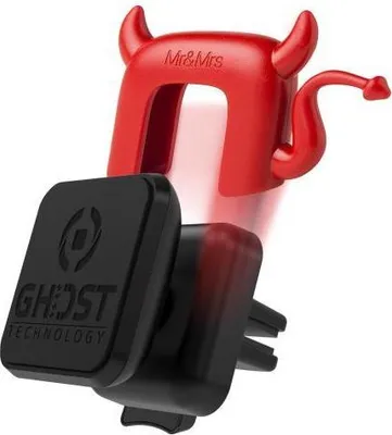 Produktbild von Celly Ghost Plus Devil, MP3 Spieler, Handy/Smartphone, Navigator, Passive Halterung, Auto, Schwarz
