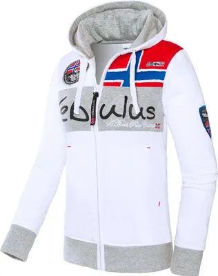 Productafbeelding van Nebulus sportjas NAPA, dames, overgangsjas, vrijetijdskleding, model Q1381 - dames, wit, maat XXL/44