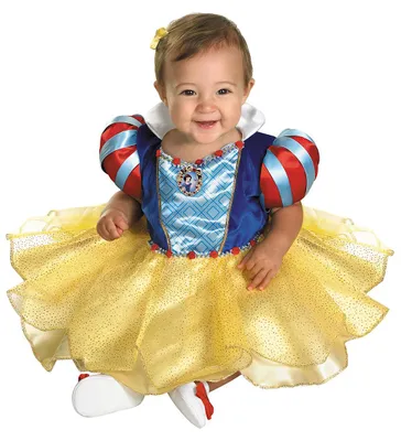 Produktbild von Schneewittchen Babykostüm für Karneval und Mottoparties