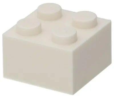 Produktbild von 10x LEGO Stein 2 x 2 (3003) - Weiß