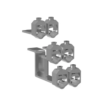 Produktbild von DVC-ZLBM123-SWBD ZLBM/ZHBM/XLBM123 Doppelanschl. V-Klemme max. 2x300mm² für Schaltanlagen